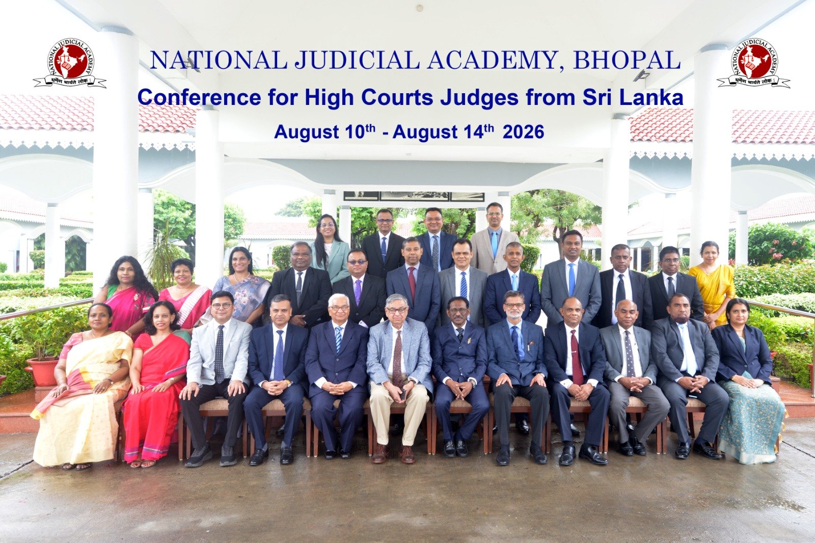 Knowledge Exchange and Orientation Programme for 20 Sri Lankan High Court Judges in India
