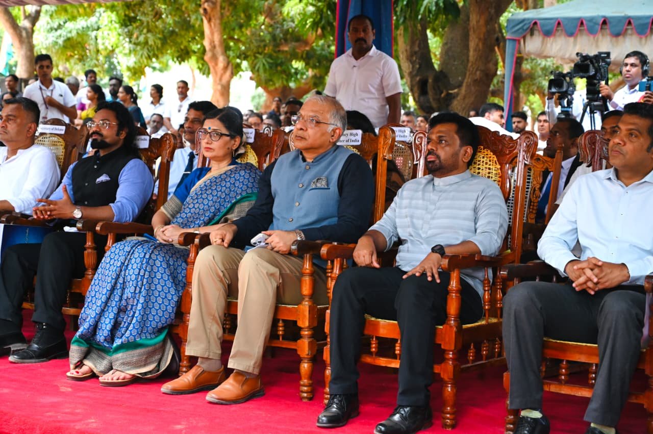Foundation stones laid for Indian grant assistance projects in District General Hospitals of Mannar and Mullaitivu