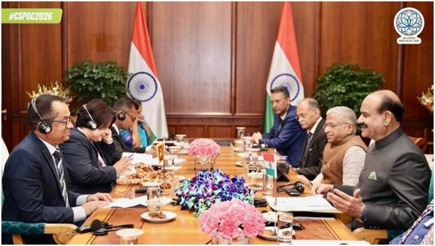 Visit of Speaker of the Parliament of Sri Lanka to India  (14-18 January 2026)