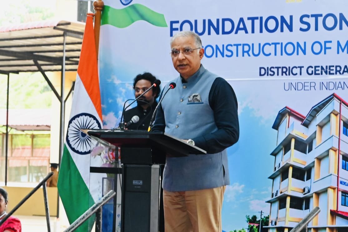 Foundation stones laid for Indian grant assistance projects in District General Hospitals of Mannar and Mullaitivu