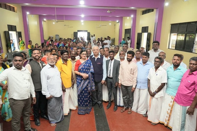 High Commissioner of India visits Udappuwa, the village whose residents trace their roots to Rameshwaram