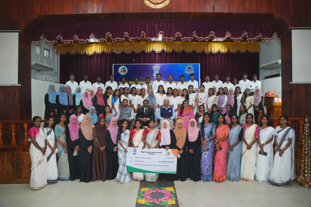 India’s Enhanced Financial Assistance Scheme launched for students of Eastern University