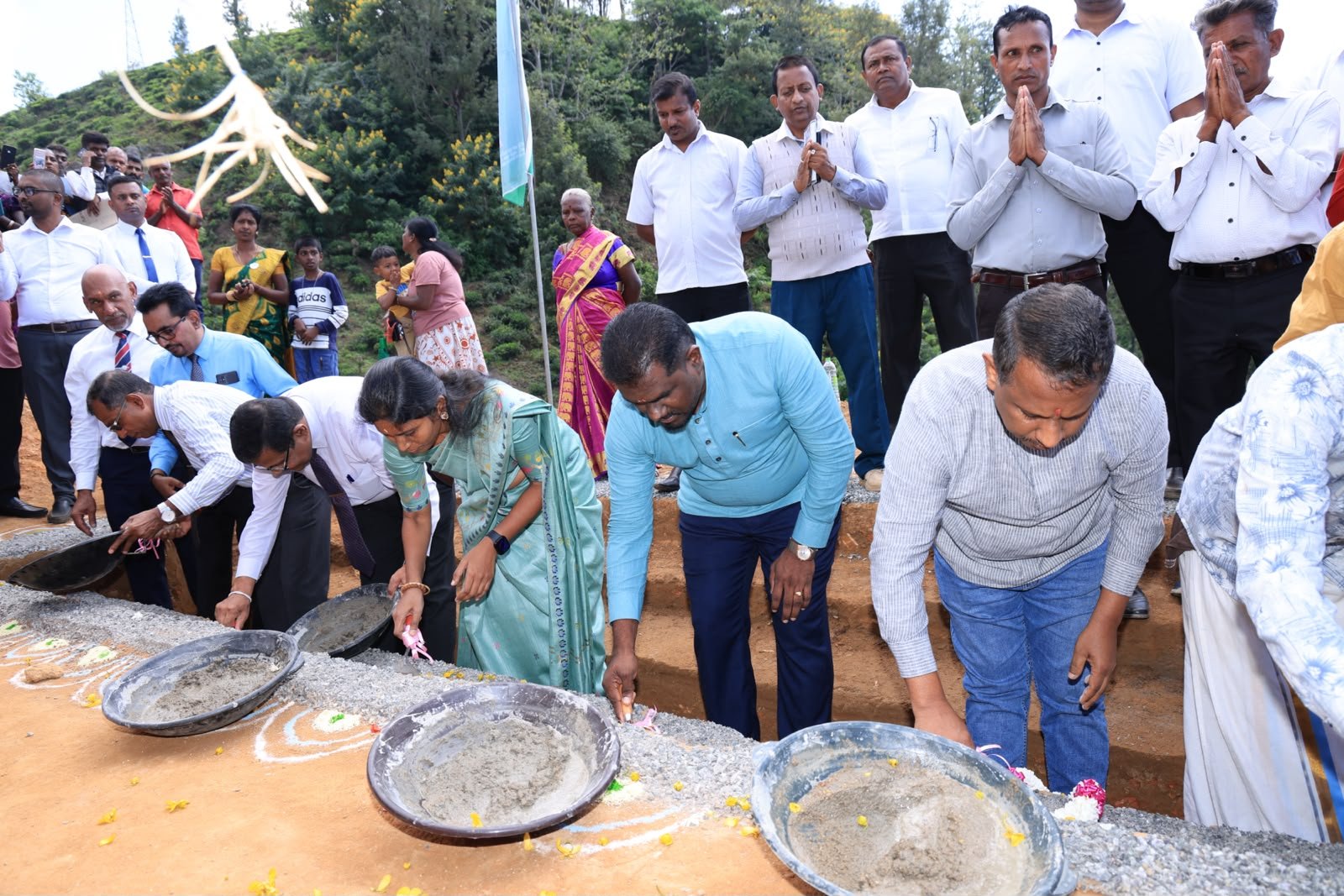 Foundation stone laid for new housing units under Indian Housing Project in Badulla district