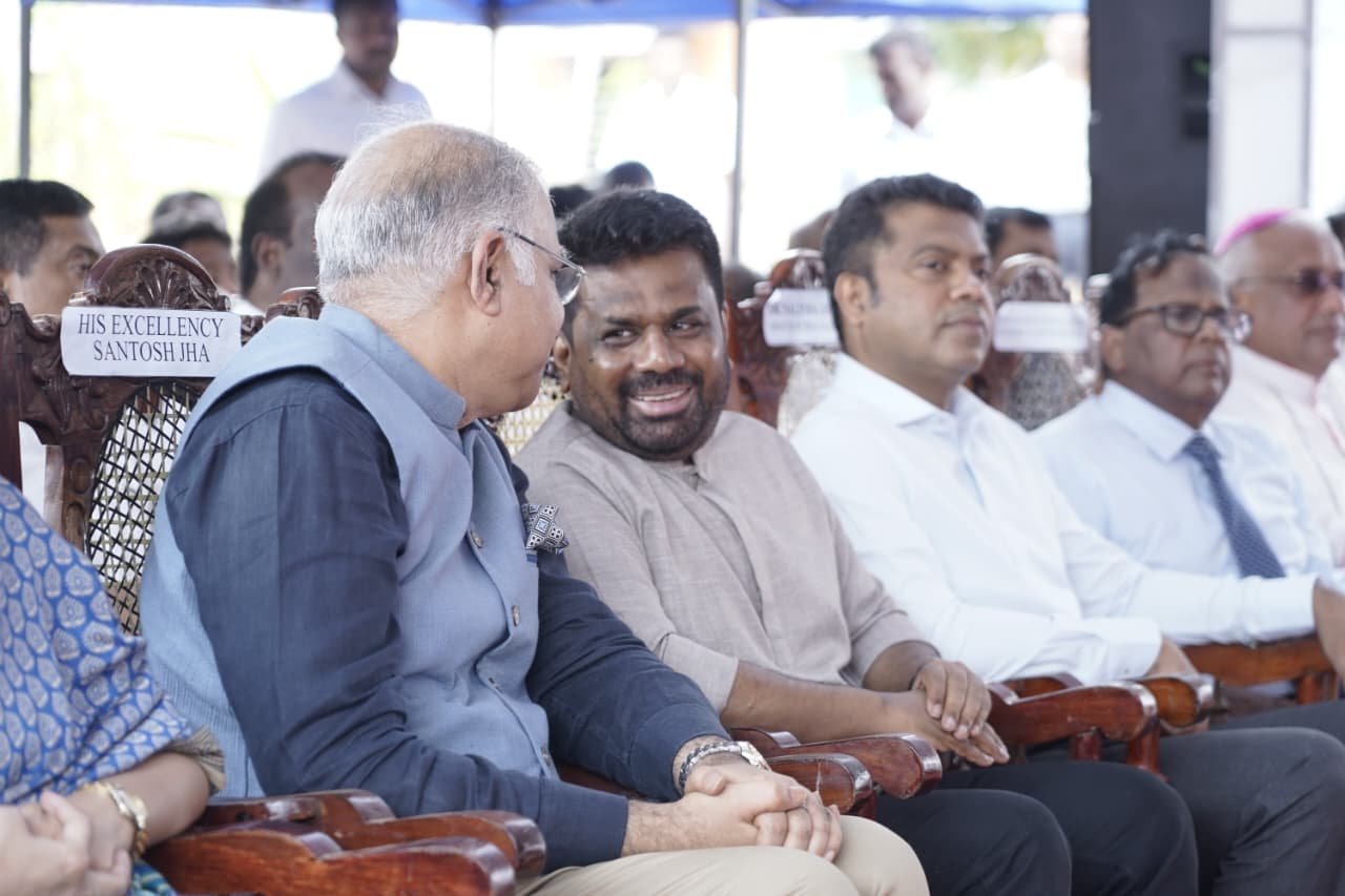 Foundation stones laid for Indian grant assistance projects in District General Hospitals of Mannar and Mullaitivu