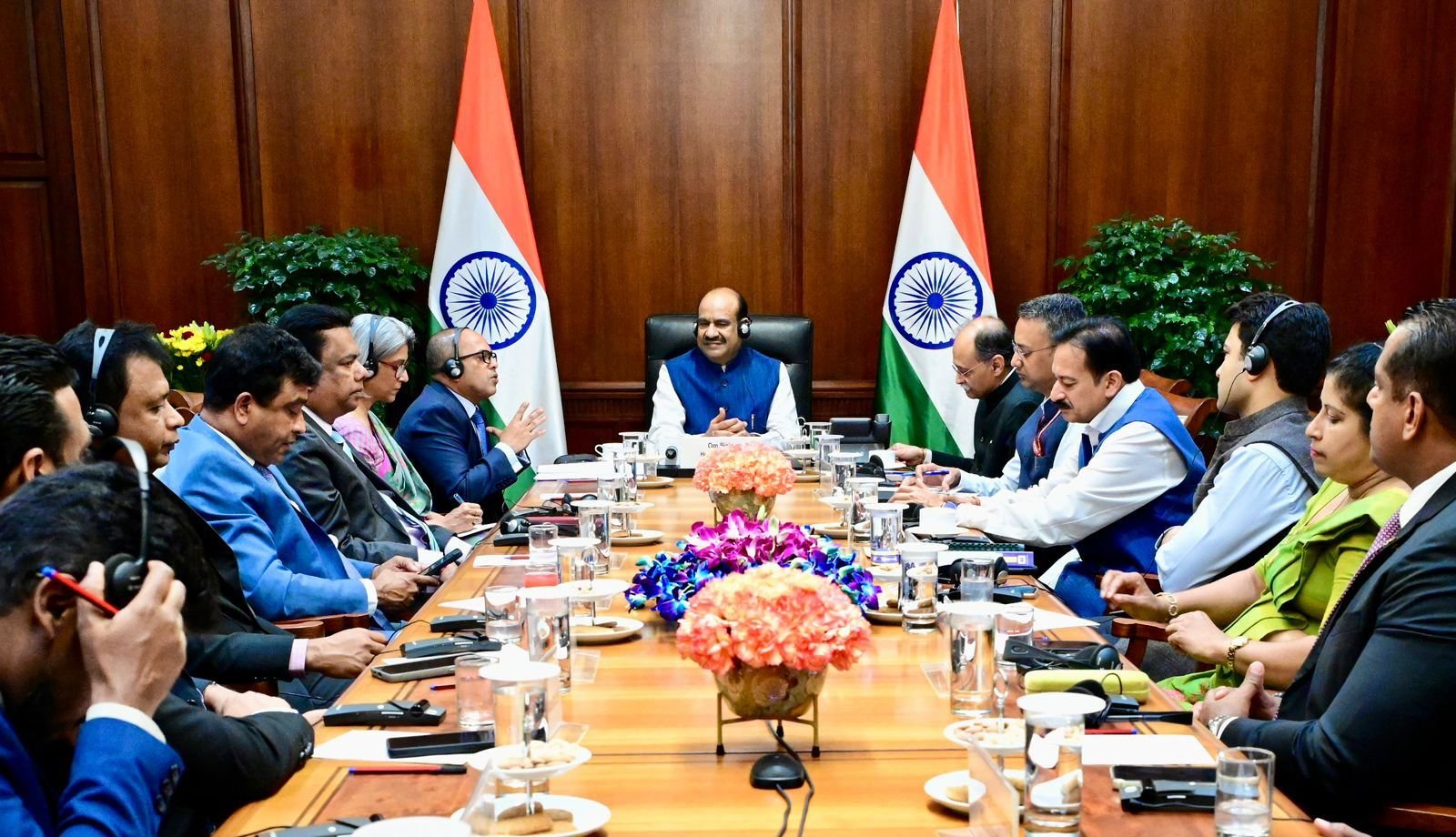 Visit of the Parliamentary Sectoral Oversight Committee on Infrastructure and Strategic Development to India.