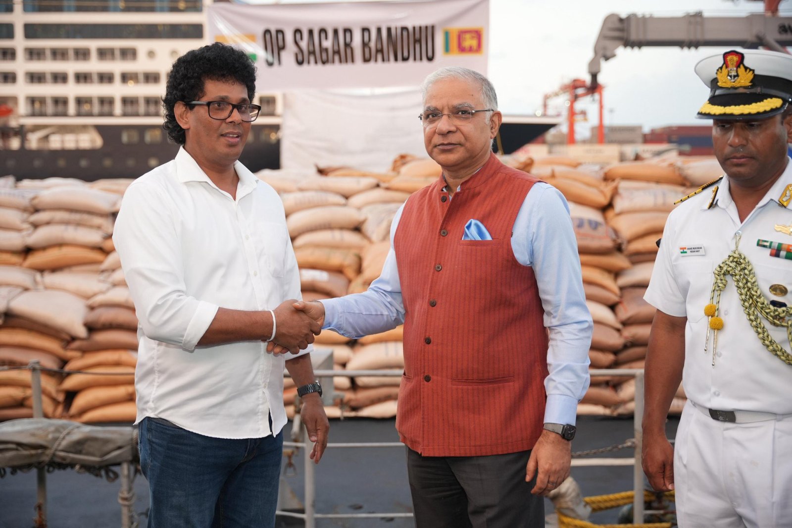 Over 1,000 Tonnes of Indian Humanitarian Aid Reach Sri Lanka under Operation Sagar Bandhu