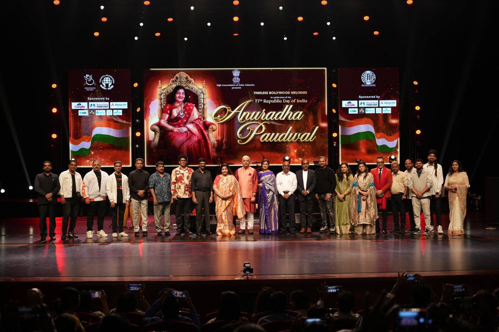 Timeless Bollywood Melodies – Anuradha Paudwal Live Celebrates India’s 77th Republic Day in Colombo