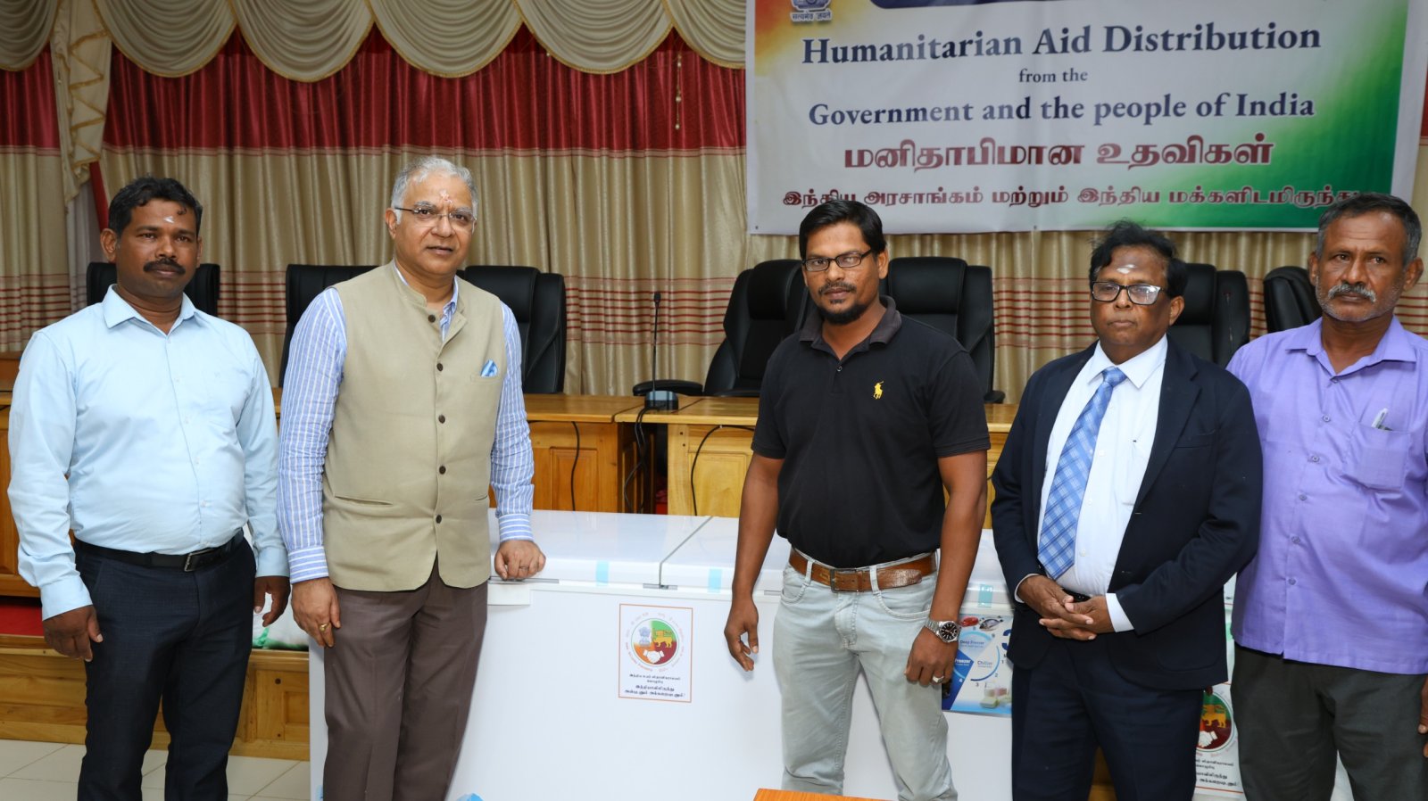 High Commissioner of India Extends Humanitarian Assistance to Fishing Community Members in Mullaithivu, Northern Province