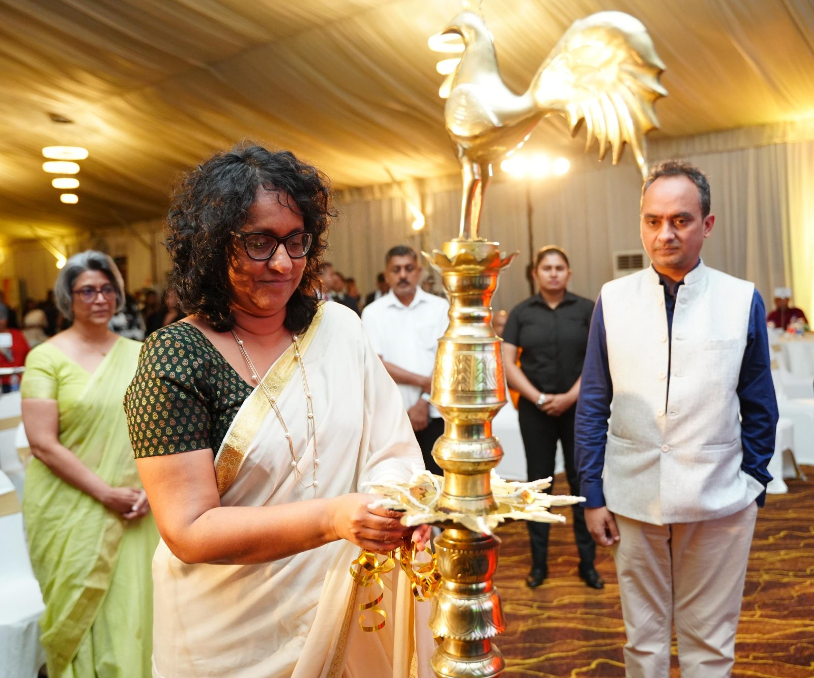 Prime Minister Hon. (Dr) Harini Amarasuriya graced the 75th Foundation Day of Indian Council For Cultural Relations (ICCR) celebration in Colombo
