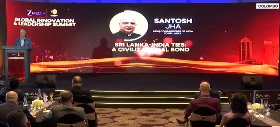 Speech by the High Commissioner of India to Sri Lanka H.E. Santosh Jha at the Global Innovation & Leadership Summit