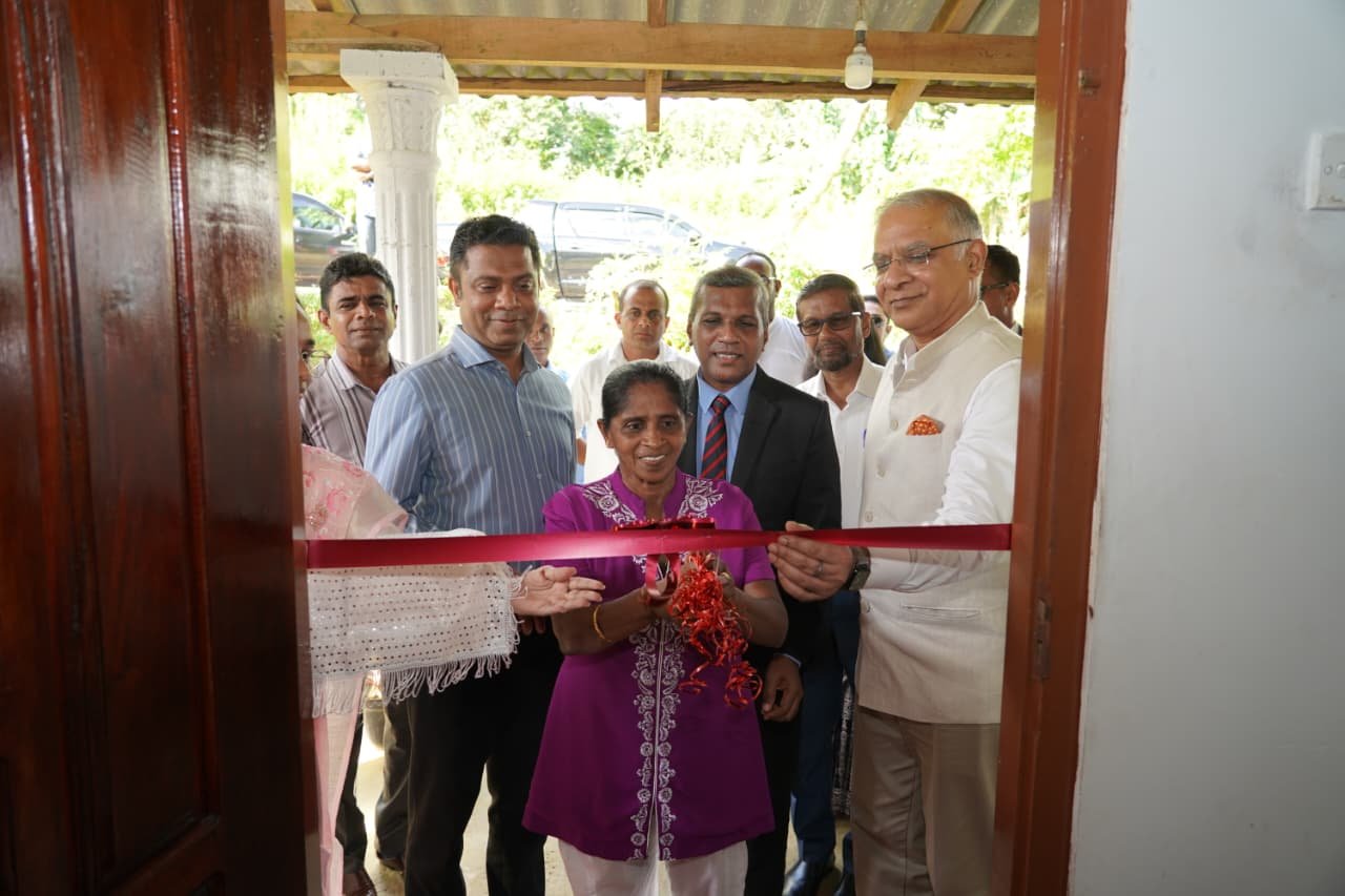 Model Villages in Kegalle and Kalutara built with Indian Grant support handed over to beneficiaries