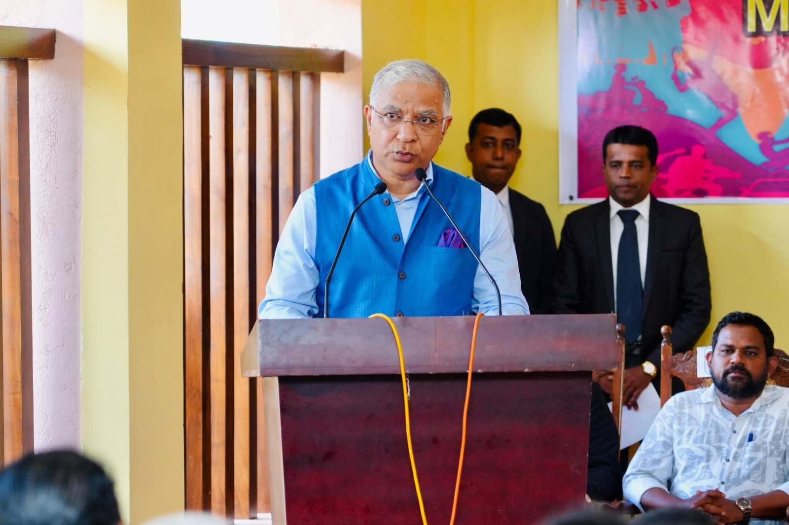 Inauguration of Multi-ethnic Trilingual School in Polonnaruwa built with Indian Grant