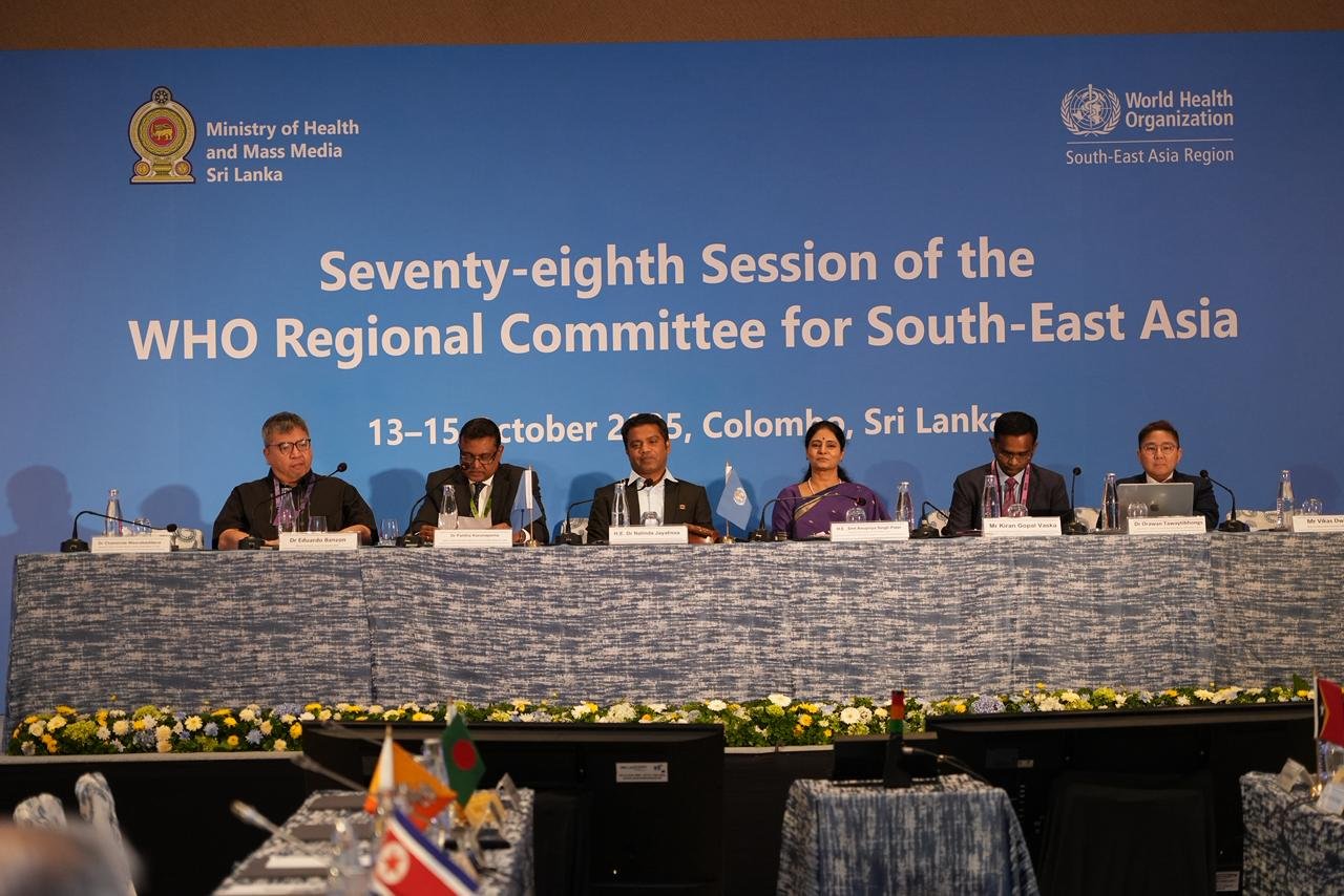 India renews Commitment to Healthy Ageing at 78th Session of the WHO Regional Committee of South-East Asia