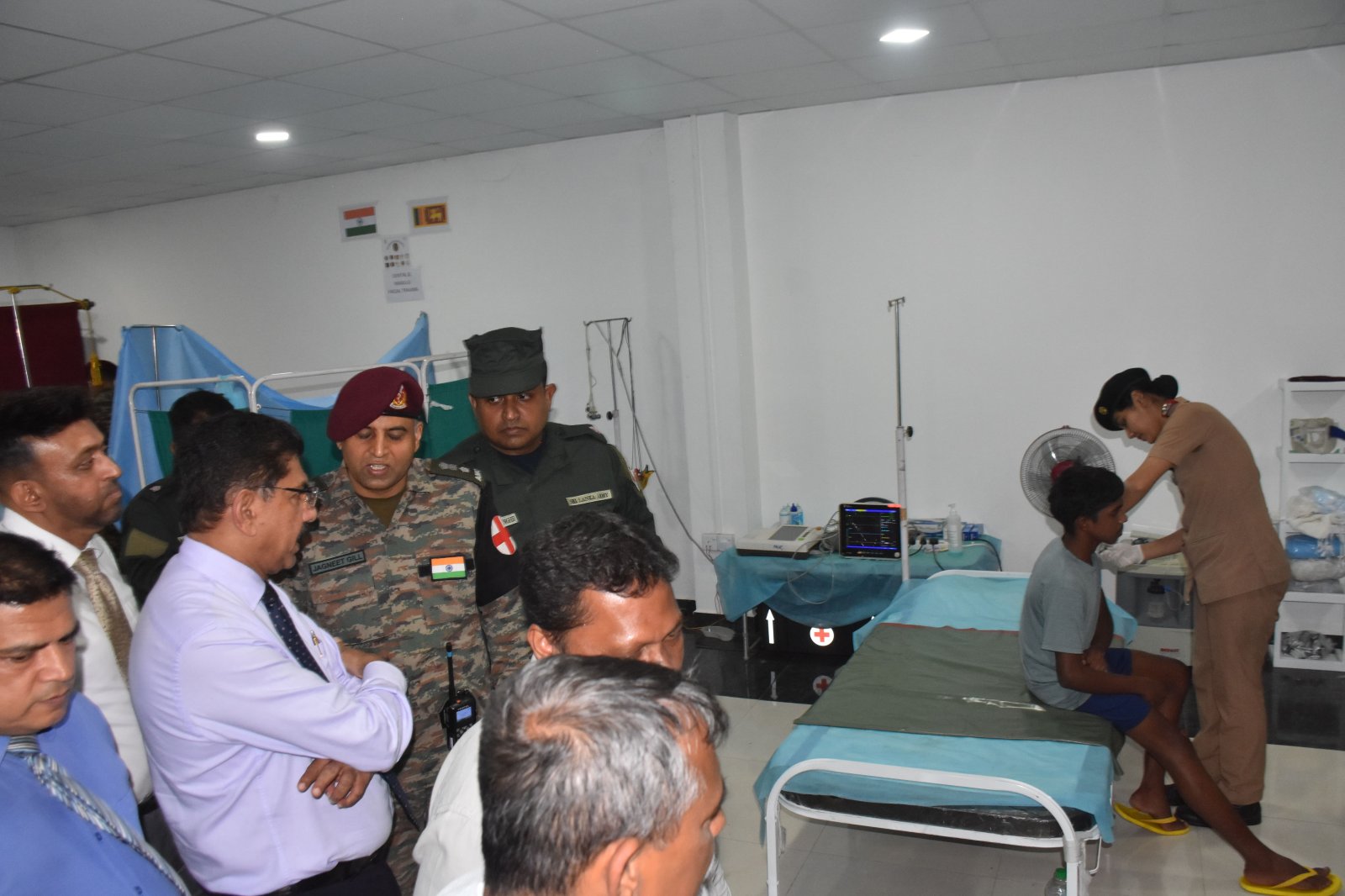 Under Operation Sagar Bandhu, Indian Army Team Restores Critical Communication Network in Mahiyanganaya