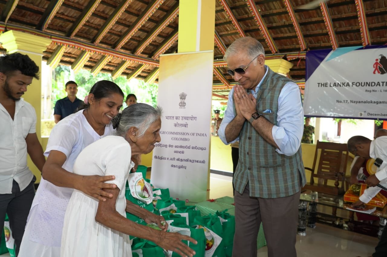 Indian High Commission and Consulates extend humanitarian assistance to families affected by Cyclone Ditwah
