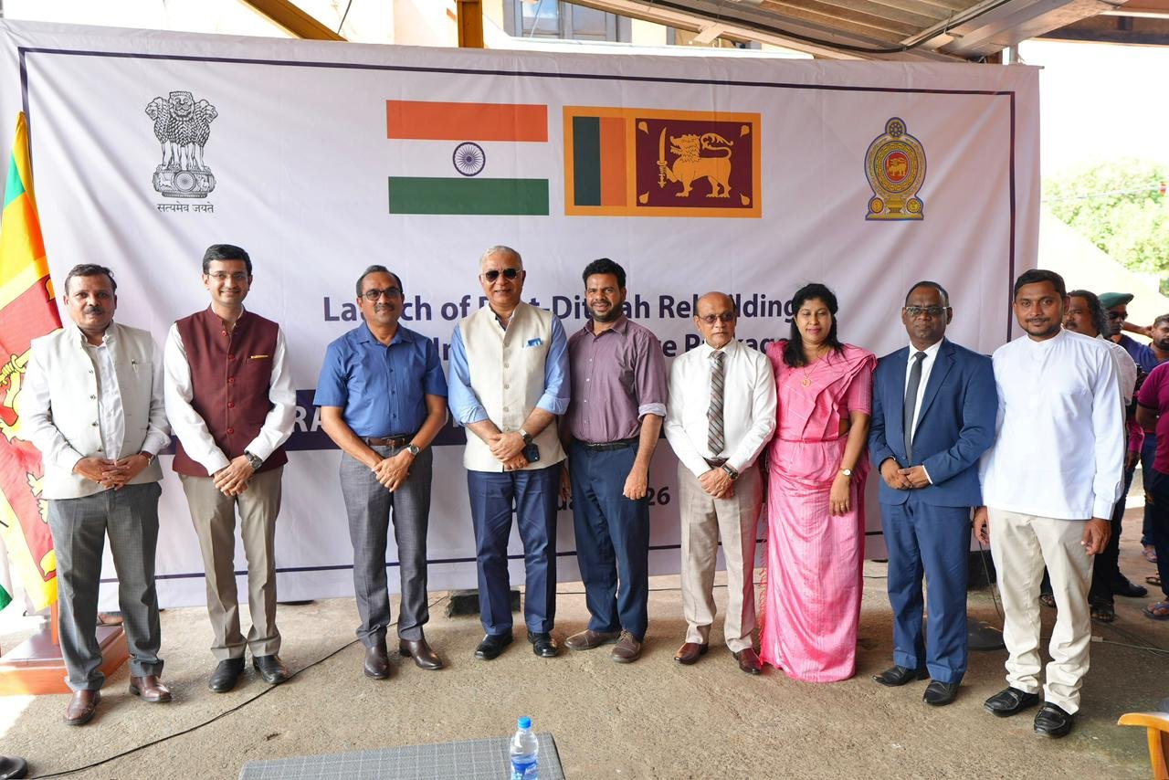 India launches Restoration work for Northern Railway Line in Sri Lanka under Grant Assistance