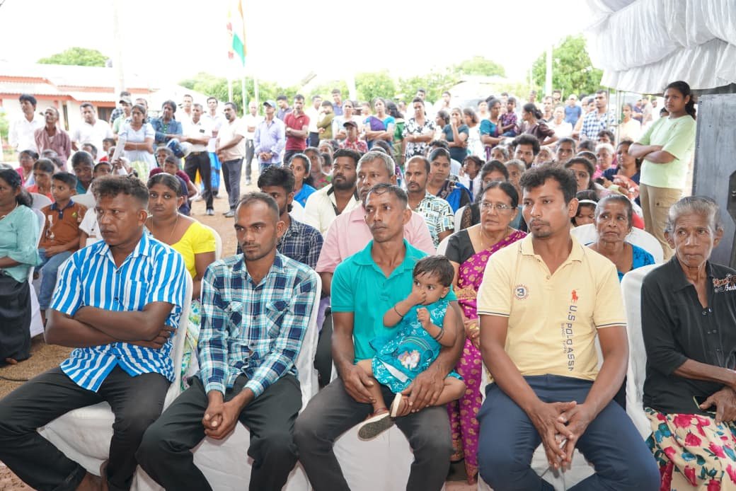 Inauguration of Pathini Gama Model Village in Kurunegala District built with Indian Grant Support