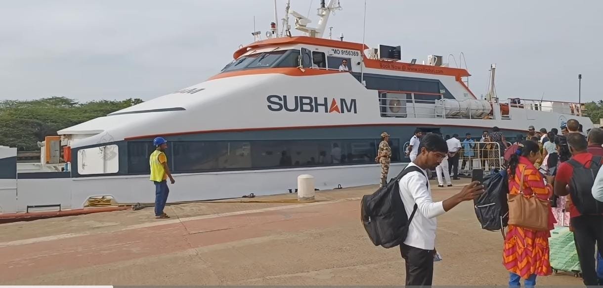 Extension of Financial Assistance for Passenger Ferry Service between Nagapattinam and Kankesanthurai