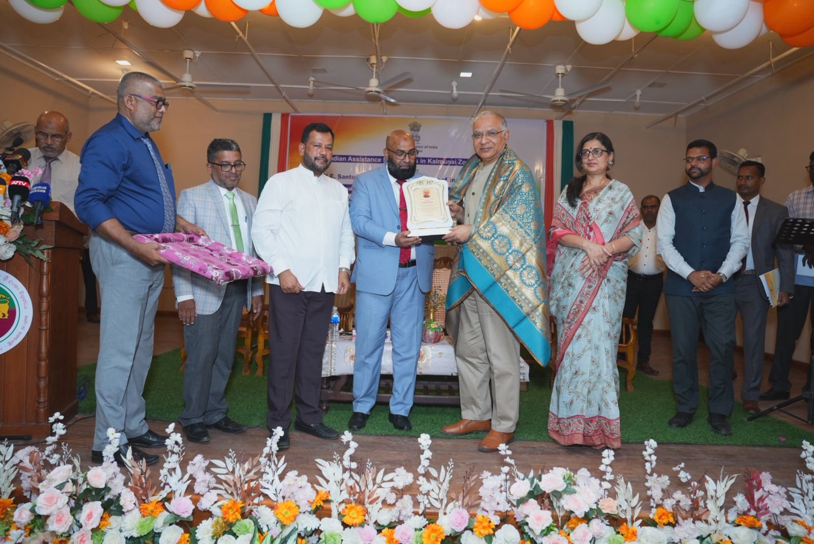 High Commissioner of India Extends Assistance to Students in Kalmunai, Eastern Province