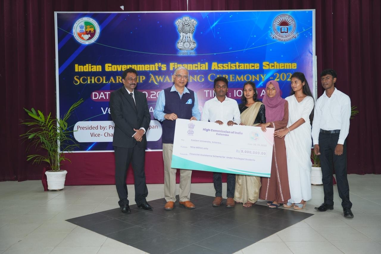 India’s Enhanced Financial Assistance Scheme launched for students of Eastern University
