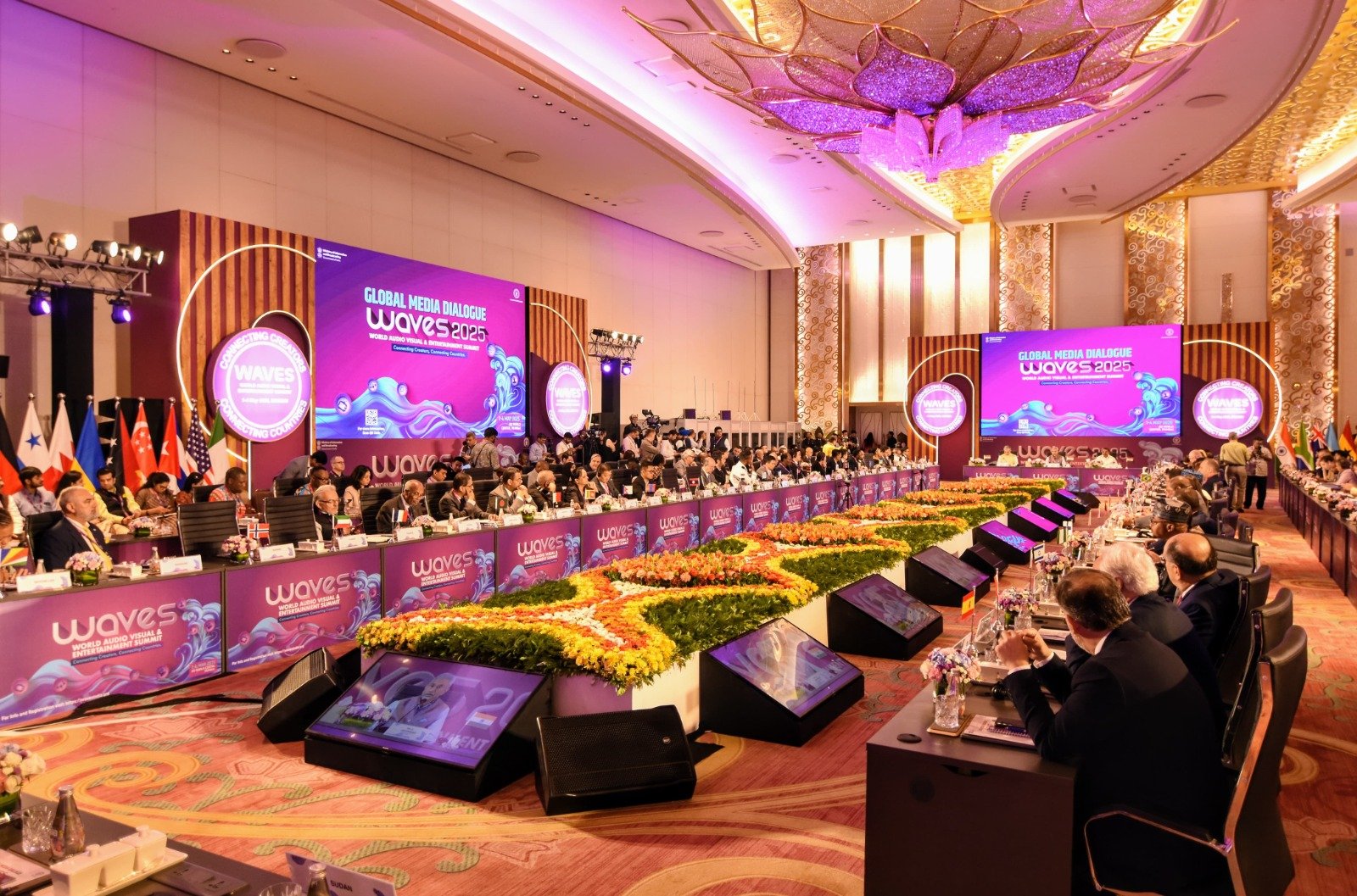 Sri Lankan Delegation participates in the Inaugural WAVES Summit 2025 in Mumbai, India