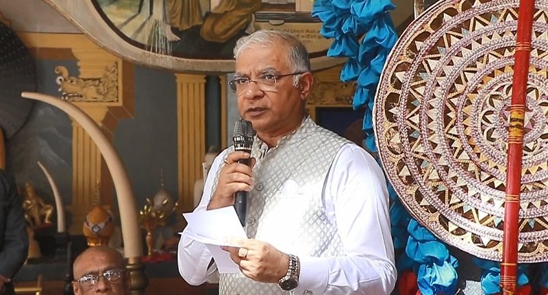 High Commissioner of India Inaugurates Replica of King Ashoka’s Vaishali Pillar of Dhamma in Sri Lanka