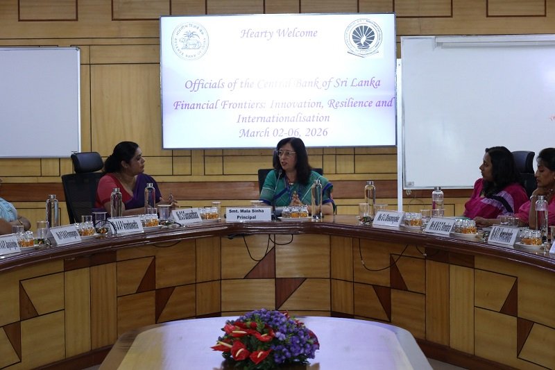Capacity-Building Programme for a delegation of 25 officials from Central Bank of Sri Lanka at Reserve Bank Staff College, Chennai.
