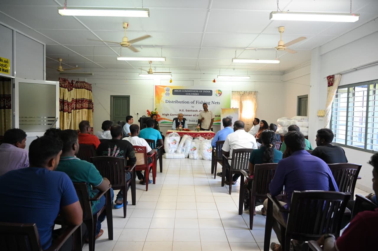 High Commissioner of India Extends Assistance to Fishing Community Members of Kayts, Nainativu and Analaitivu in Jaffna (03 June 2026)