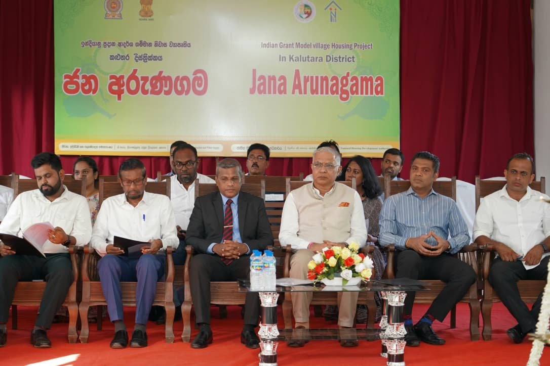 Model Villages in Kegalle and Kalutara built with Indian Grant support handed over to beneficiaries