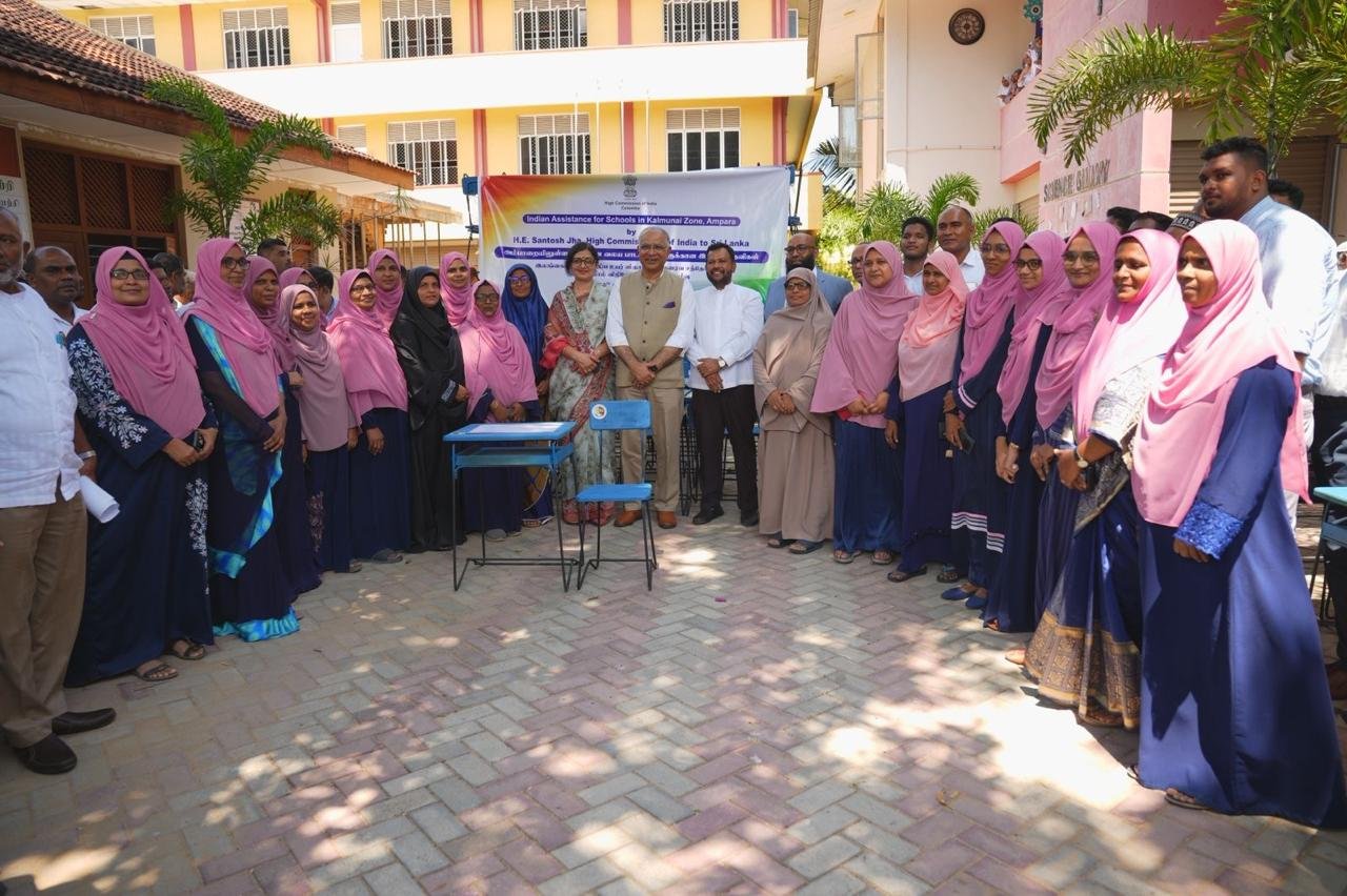 High Commissioner of India Extends Assistance to Students in Kalmunai, Eastern Province