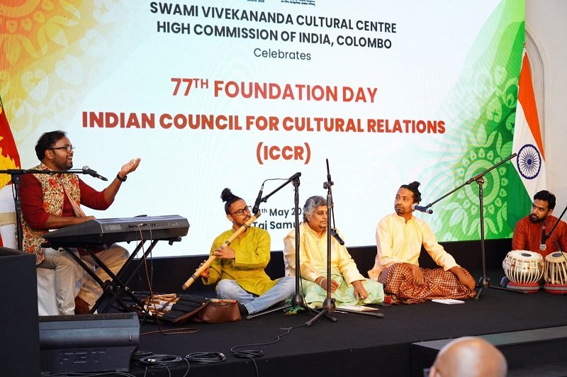 77th Foundation Day of Indian Council for Cultural Relations (ICCR) celebrated in Colombo