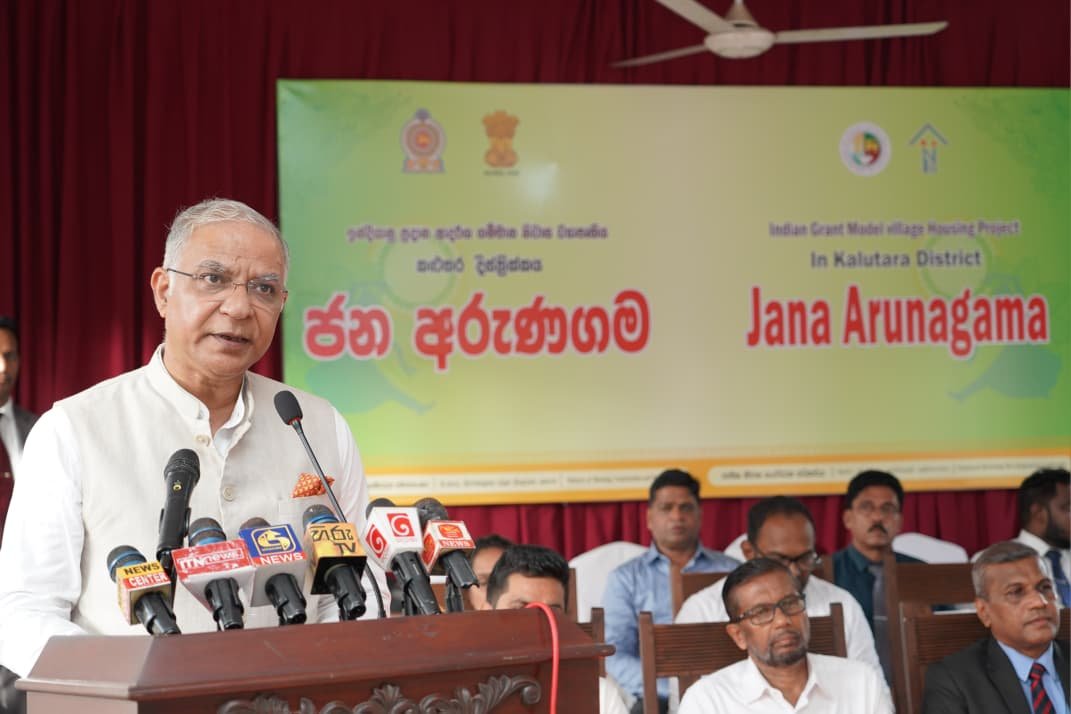 Model Villages in Kegalle and Kalutara built with Indian Grant support handed over to beneficiaries