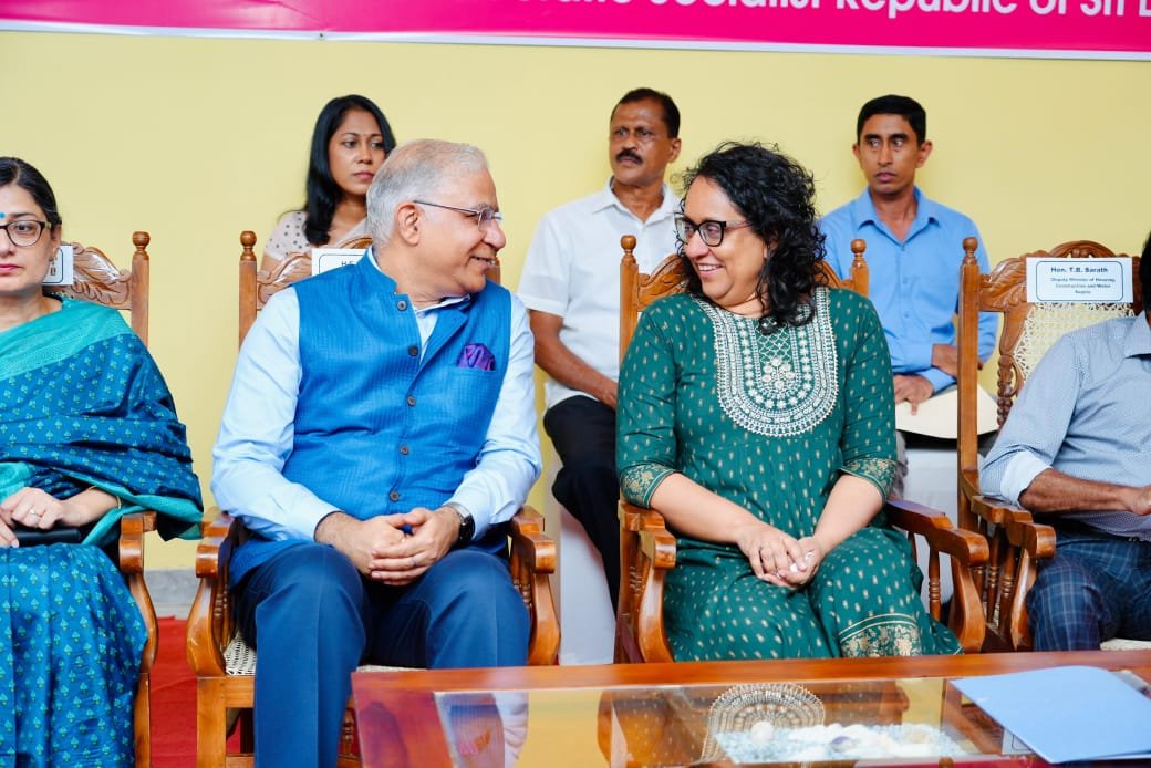 Inauguration of Multi-ethnic Trilingual School in Polonnaruwa built with Indian Grant