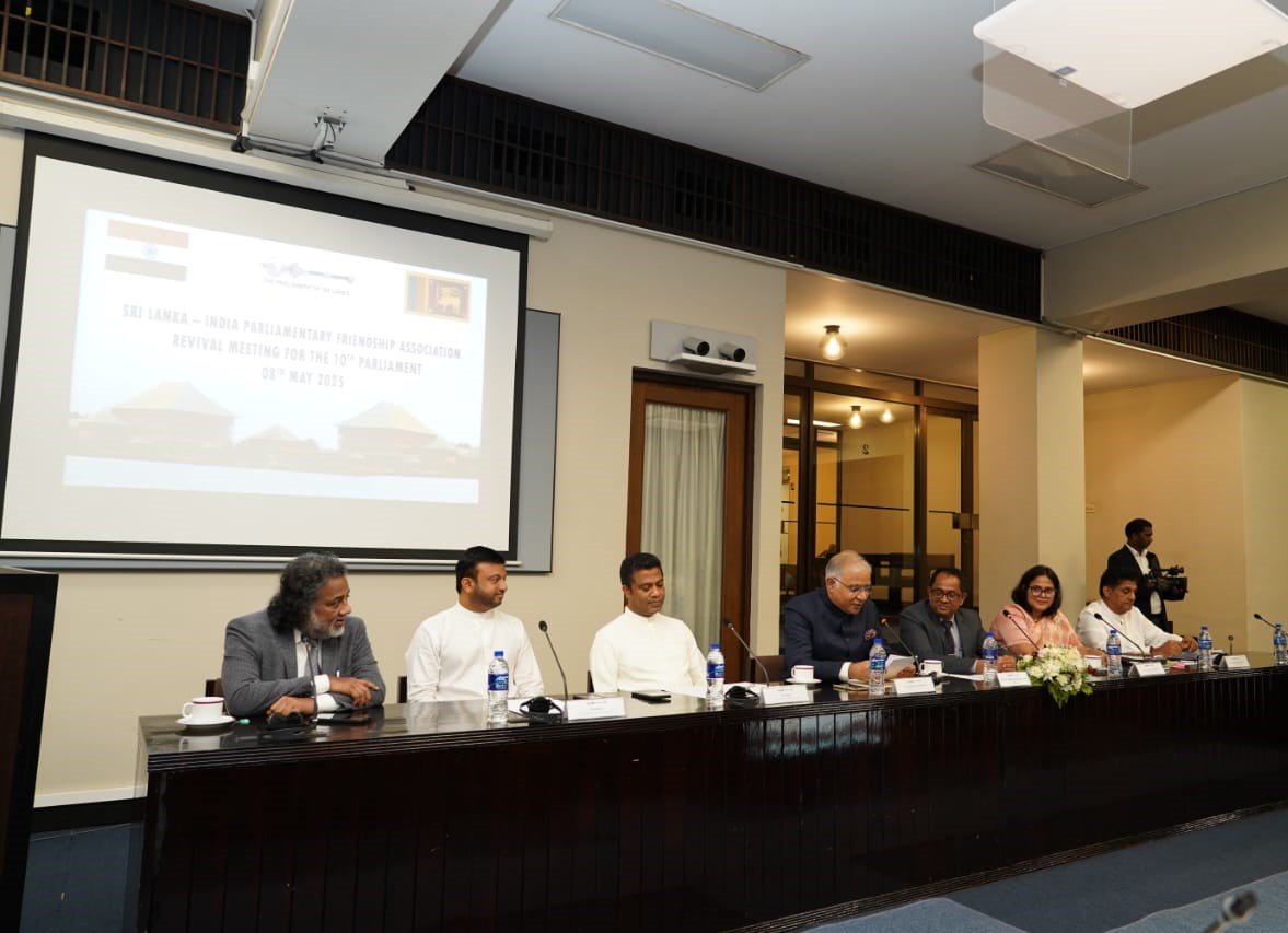 Establishment of Sri Lanka- India Parliamentary Friendship Association in the 10th Parliament of Sri Lanka