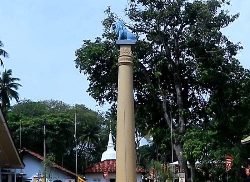 High Commissioner of India Inaugurates Replica of King Ashoka’s Vaishali Pillar of Dhamma in Sri Lanka