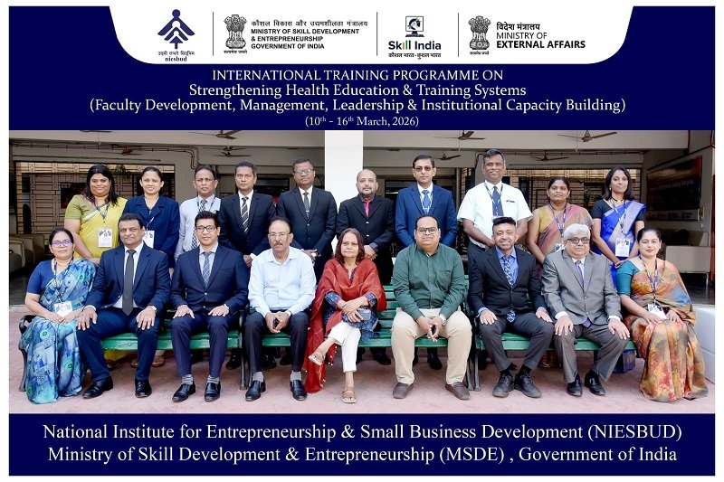 16 Sri Lankan Health Professionals undergo Capacity Building Programme in India