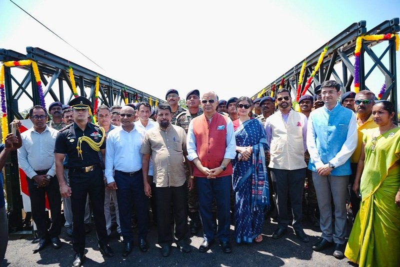 Restoring Connectivity: Inauguration of Bailey Bridge at Chilaw