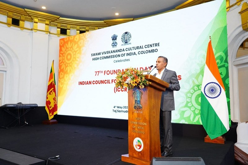 77th Foundation Day of Indian Council for Cultural Relations (ICCR) celebrated in Colombo