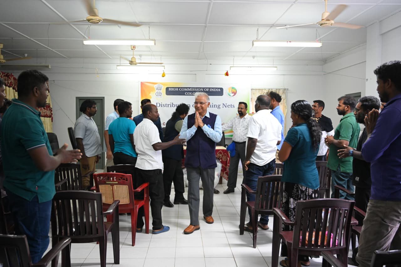 High Commissioner of India Extends Assistance to Fishing Community Members of Kayts, Nainativu and Analaitivu in Jaffna (03 June 2026)