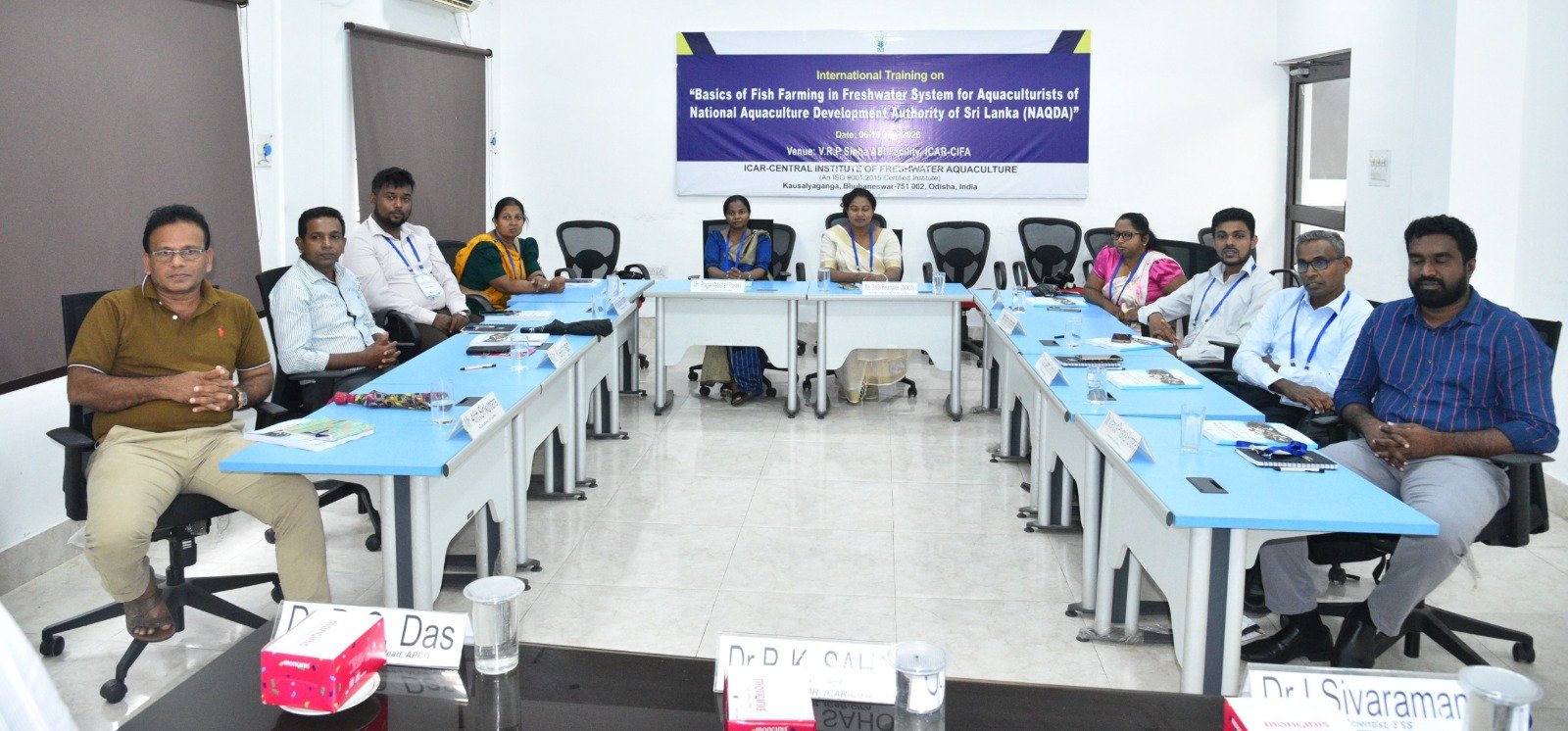 Capacity-Building Programme for Sri Lankan Aquaculturists concludes in India