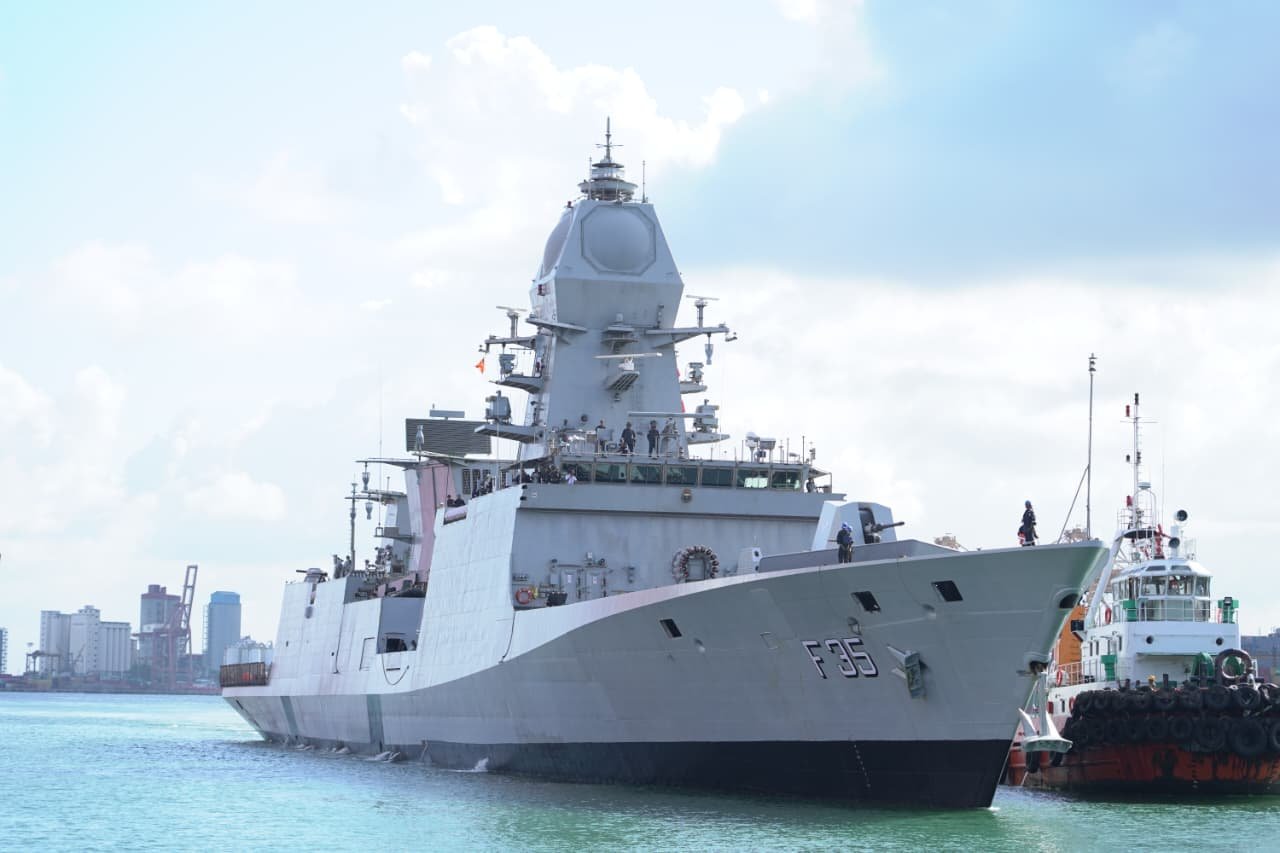 Indian Naval Ship Udaygiri Visits Colombo:  8–11 September 2026