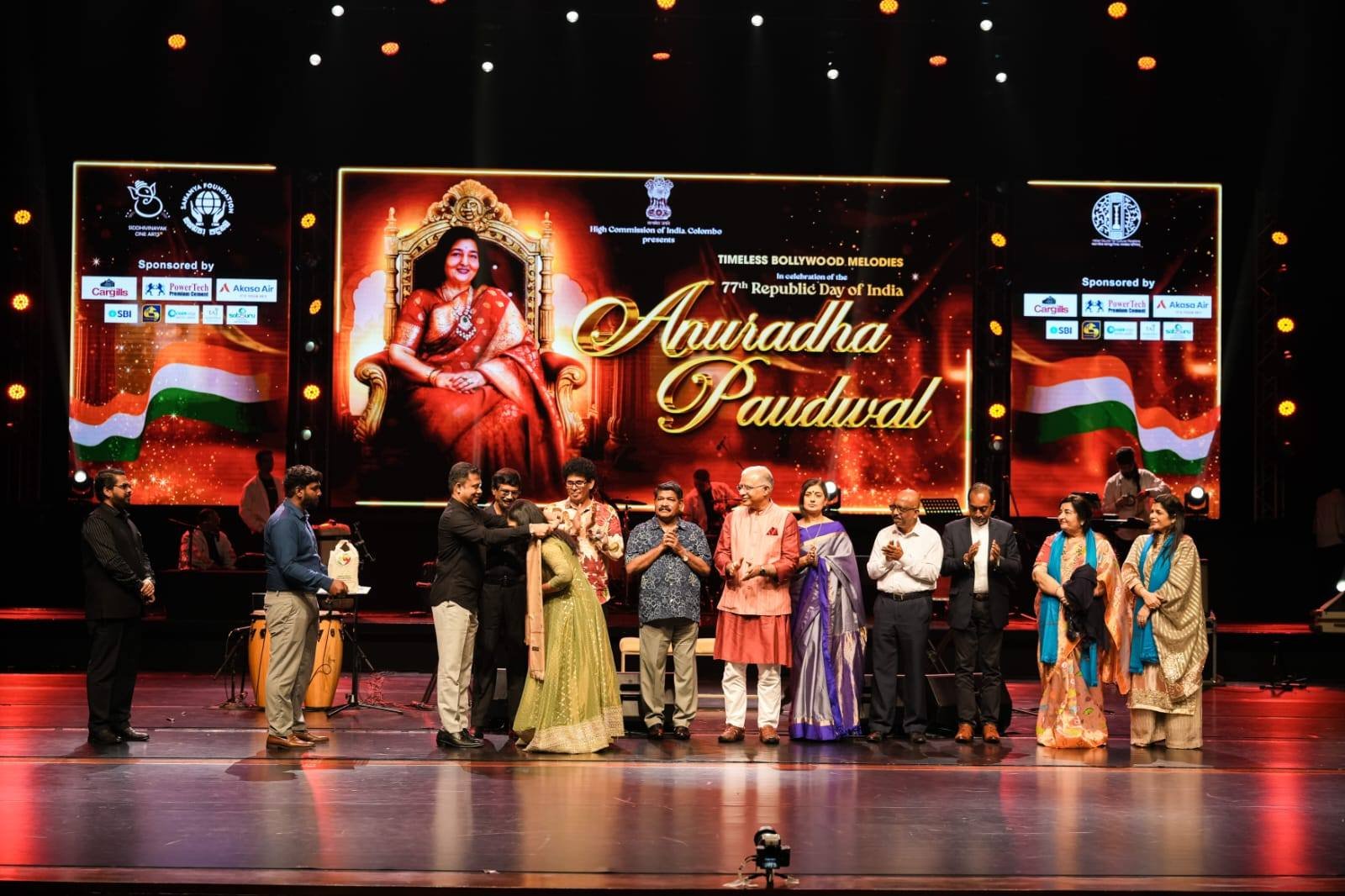 Timeless Bollywood Melodies – Anuradha Paudwal Live Celebrates India’s 77th Republic Day in Colombo