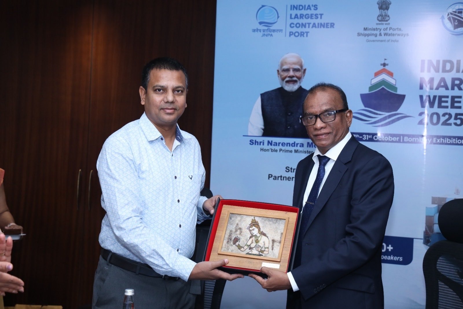 Visit of Hon. Anura Karunathilaka, Minister of Ports & Civil Aviation, Government of Sri Lanka to India