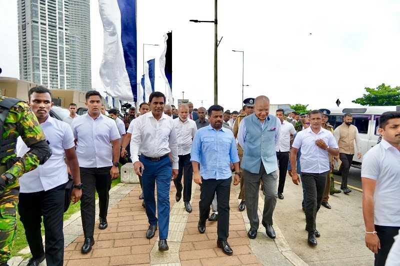 134 Single Cabs handed over to Sri Lanka Police under Grant Assistance  from Government of India