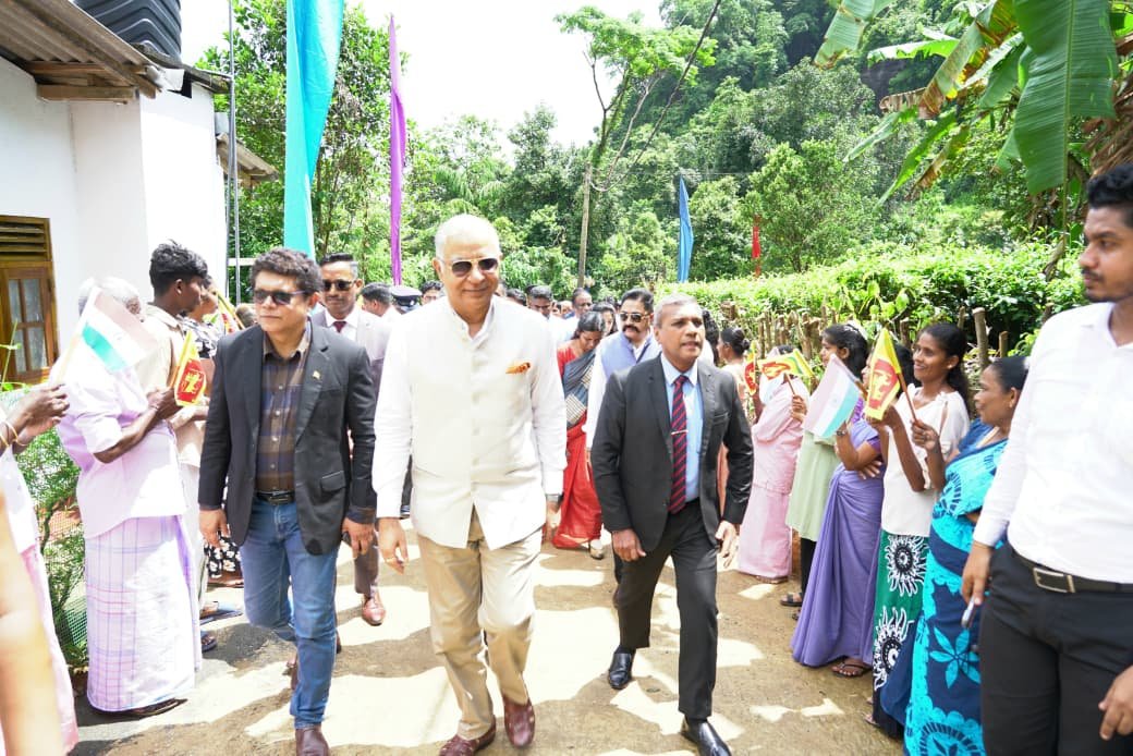 Model Villages in Kegalle and Kalutara built with Indian Grant support handed over to beneficiaries