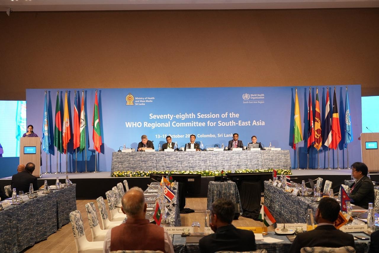 India renews Commitment to Healthy Ageing at 78th Session of the WHO Regional Committee of South-East Asia