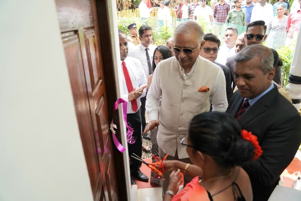 Model Villages in Kegalle and Kalutara built with Indian Grant support handed over to beneficiaries