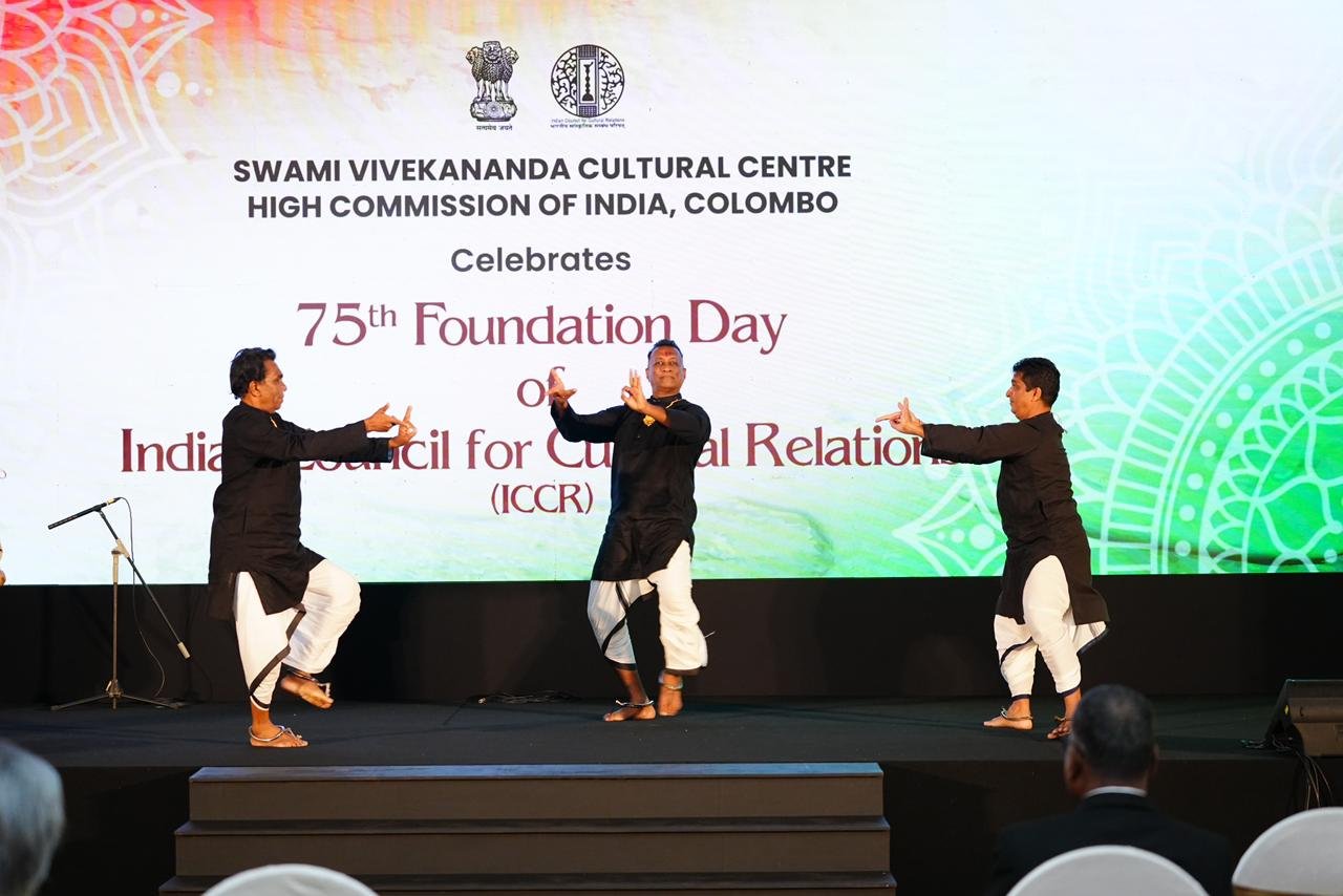 Prime Minister Hon. (Dr) Harini Amarasuriya graced the 75th Foundation Day of Indian Council For Cultural Relations (ICCR) celebration in Colombo