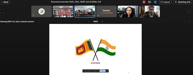 Building Collaboration in Disaster Preparedness & Response: Consultations between Disaster Management Centre (DMC), GoSL & National Disaster Response Force (NDRF) and National Disaster Management Authority (NDMA)