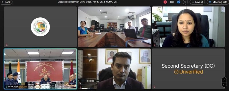 Building Collaboration in Disaster Preparedness & Response: Consultations between Disaster Management Centre (DMC), GoSL & National Disaster Response Force (NDRF) and National Disaster Management Authority (NDMA)